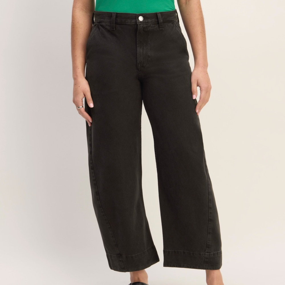 The Summer Barrel Jean Black Everlane - Picture 5 of 10